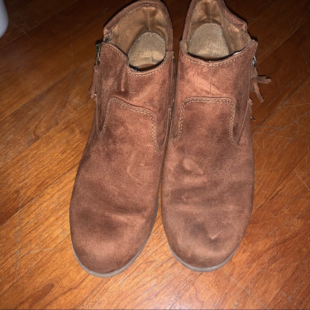 Cat & Jack Brown Boots - Size 4